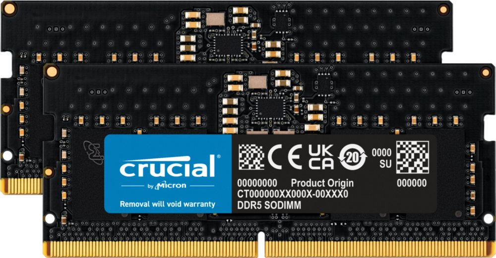 Crucial CT2K8G48C40S5 geheugenmodule 16 GB 2 x 8 GB DDR5 4800 MHz – 0