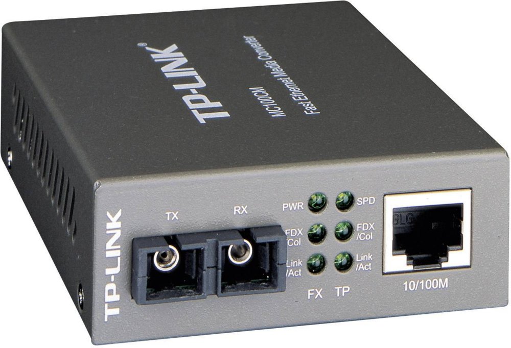 TP-LINK MC210CS netwerk media converter 1000 Mbit/s 1310 nm Single-mode Zwart – 0