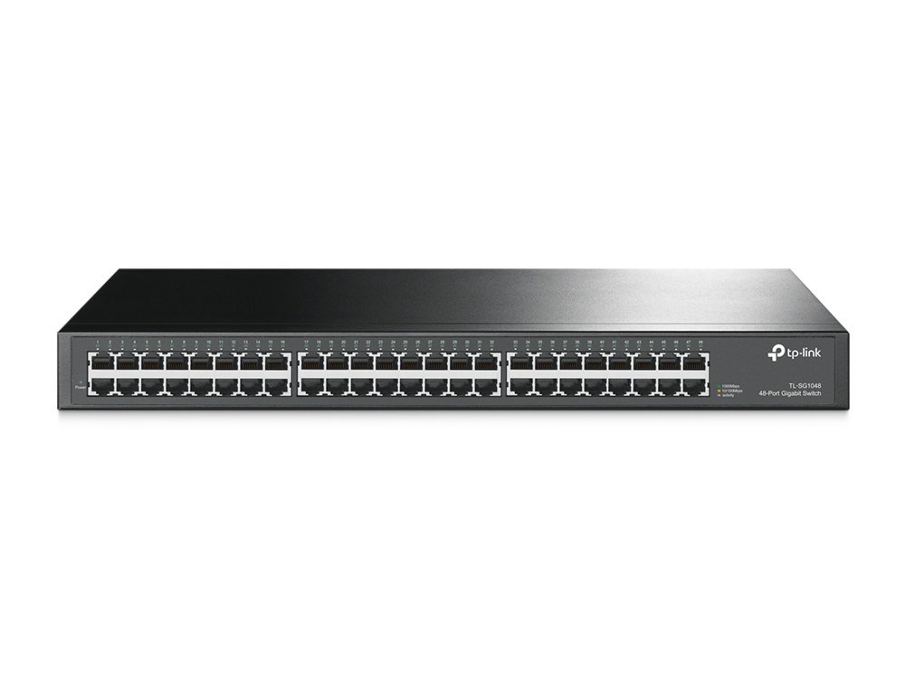 TP-LINK TL-SG1048 Unmanaged Gigabit Ethernet (10/100/1000) Zwart – 0