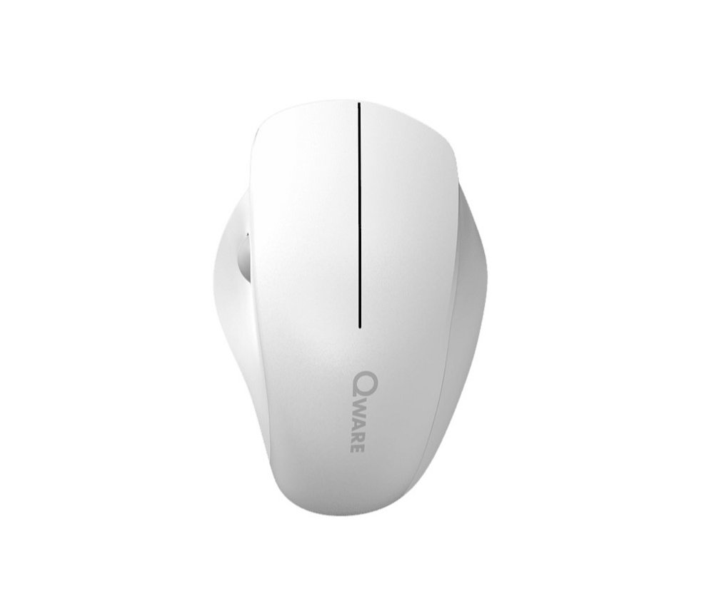 QWARE Wireless Mouse Luton Wit – 0