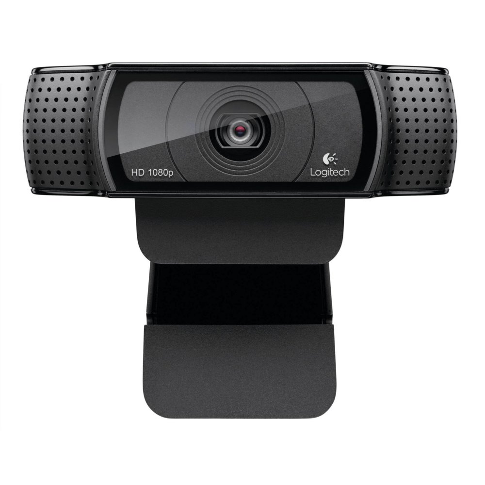 Logitech C920e HD 1080p webcam 1920 x 1080 Pixels USB 3.2 Gen 1 (3.1 Gen 1) Zwart – 0