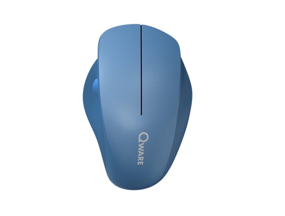 QWARE Wireless Mouse Luton Blauw – 0