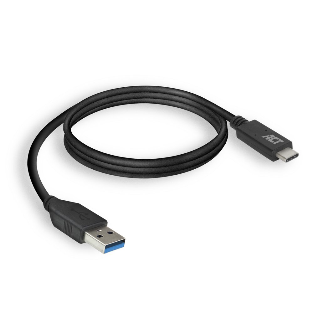 ACT AC7417 USB-kabel 2 m USB 3.2 Gen 1 (3.1 Gen 1) USB C USB A Zwart – 3