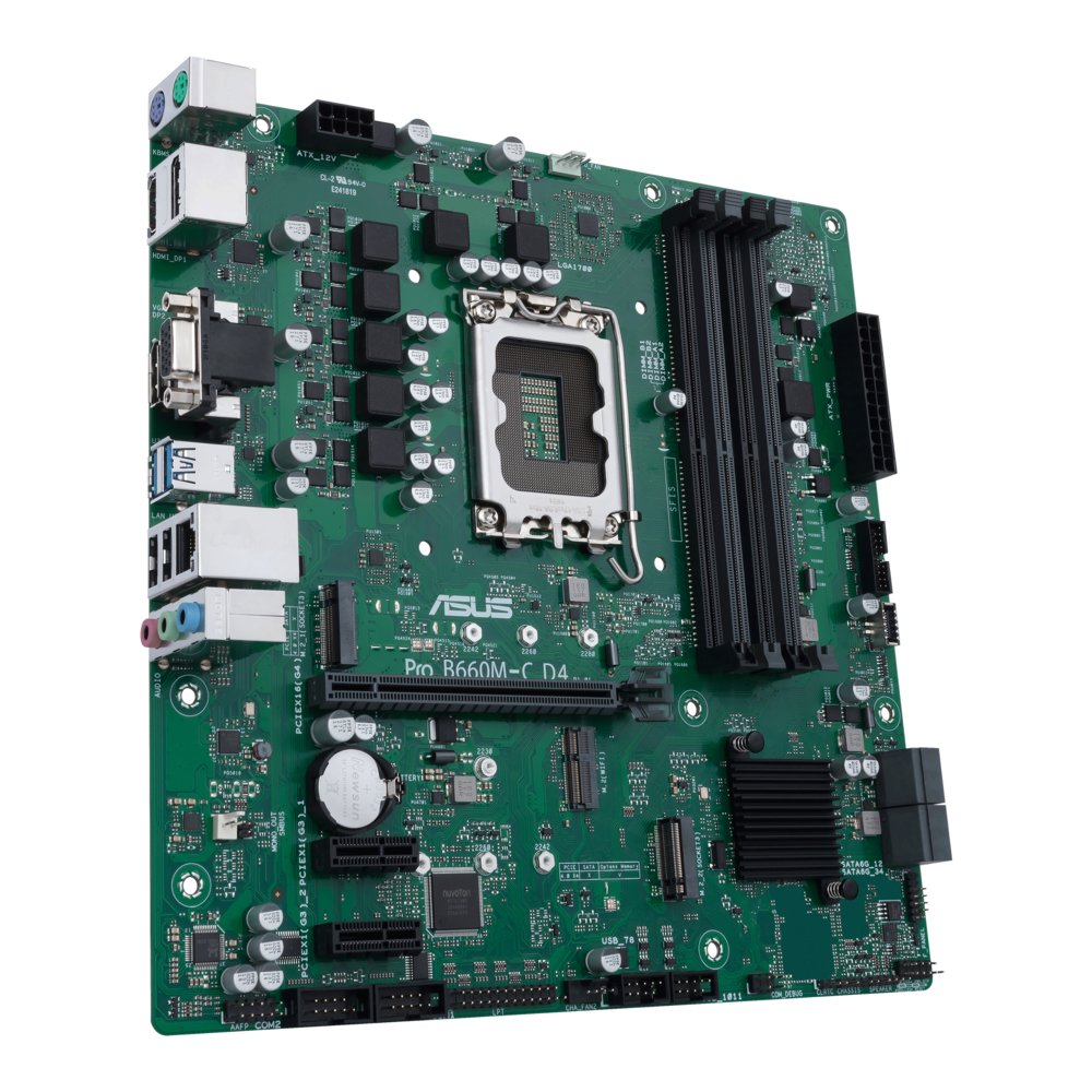 ASUS PRO B660M-C D4-CSM Intel B660 LGA 1700 micro ATX – 2