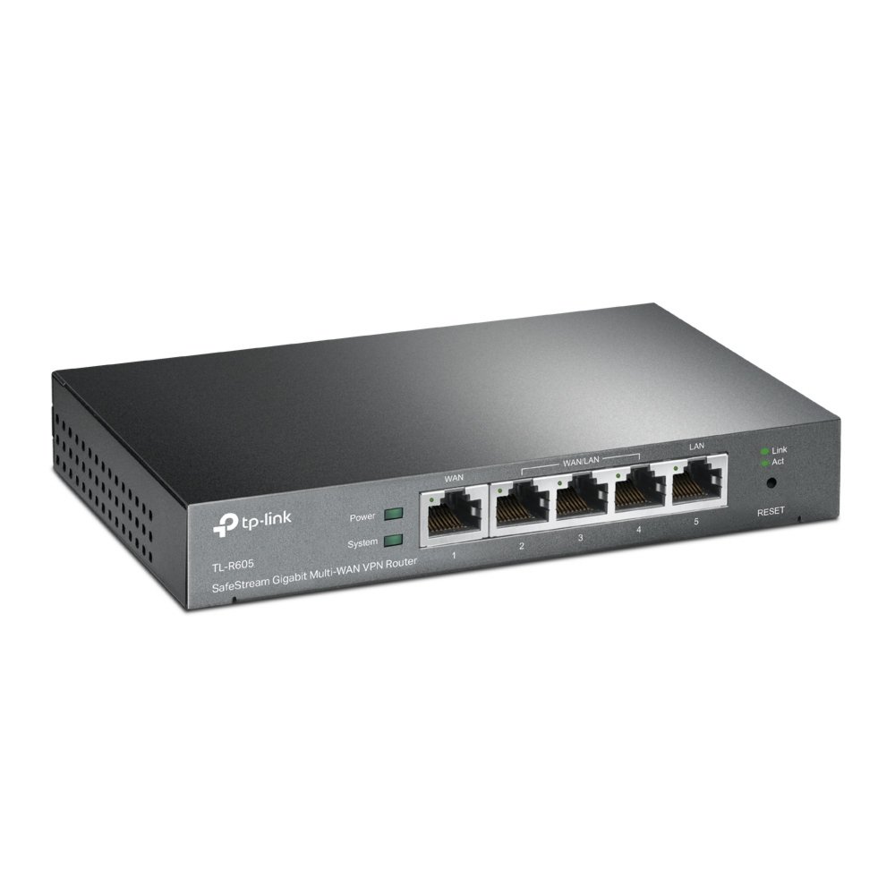 TP-LINK TL-R605 bedrade router 10 Gigabit Ethernet, 100 Gigabit Ethernet Zwart – 1
