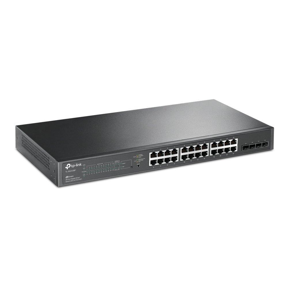 TP-LINK TL-SG2428P netwerk-switch Gigabit Ethernet (10/100/1000) Power over Ethernet (PoE) Zwart – 2