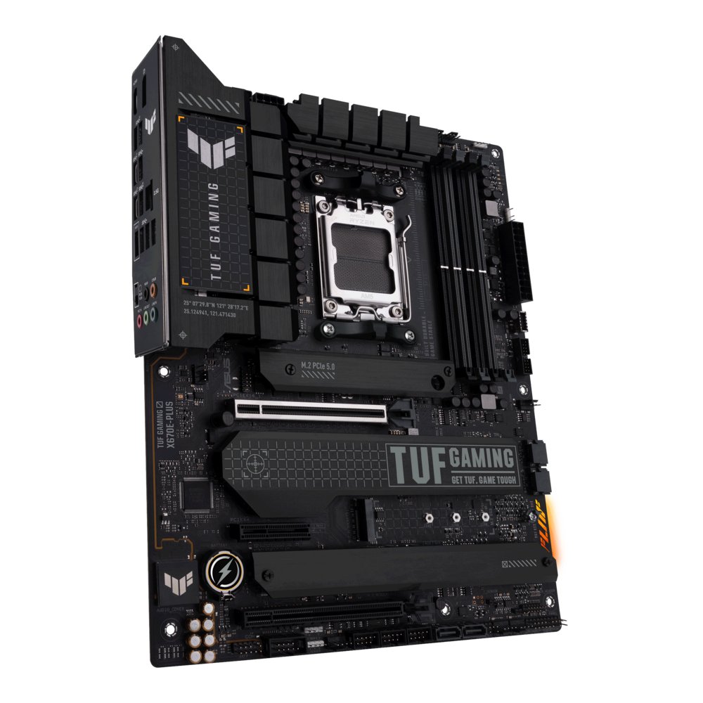 ASUS TUF GAMING X670E-PLUS AMD X670 Socket AM5 ATX – 16
