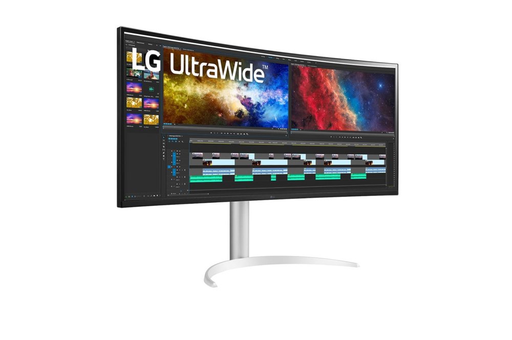 LG 38WP85C-W 96,5 cm (38″) 3840 x 1600 Pixels UltraWide Quad HD+ LED Wit – 3