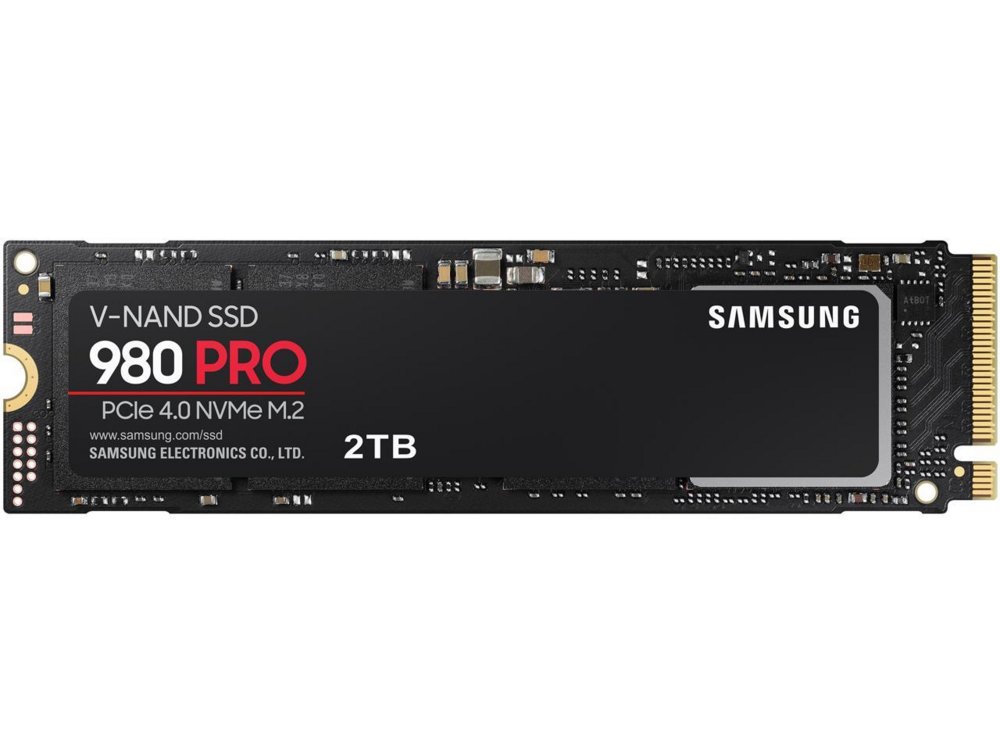 Samsung 980 PRO NVMe – Interne SSD M.2 PCIe – 2 TB – 0