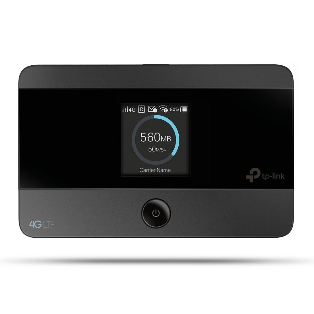 TP-LINK M7350 LTE-Advanced Wi-Fi (MIFI) Zwart uitrusting voor draadloos mobiel netwerk – 0