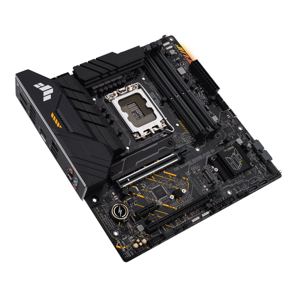 ASUS TUF GAMING B660M- PLUS D4 Intel B660 LGA 1700 micro ATX – 3