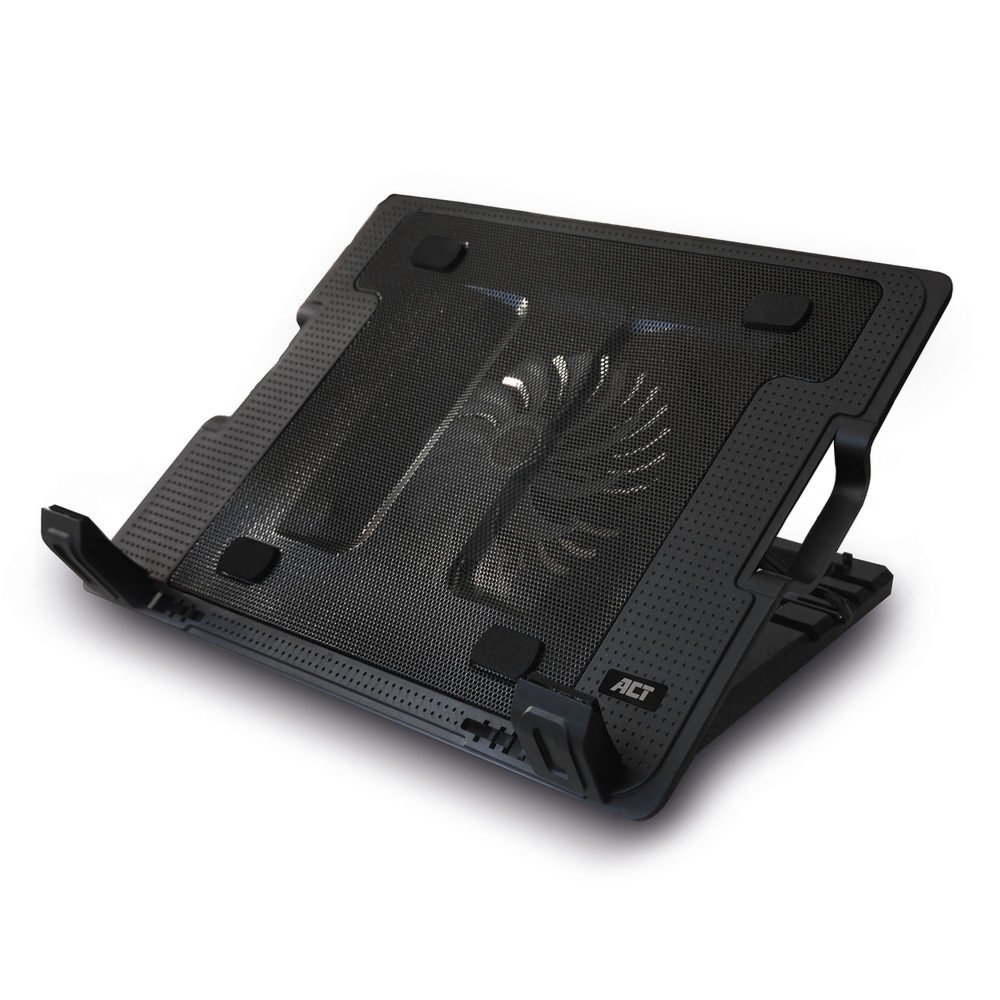 ACT AC8110 notebook cooling pad 43,9 cm (17.3″) 1000 RPM Zwart – 0