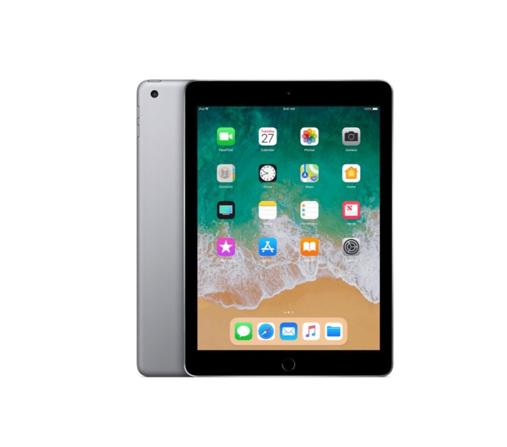 Apple iPad 2018 9.7Inch 32GB 2GB 2048×1536 Grijs REFURBISHED – ZONDER ADAPTER – 0