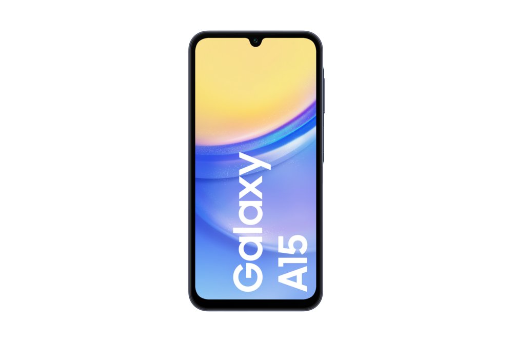 Samsung Galaxy A15 16,5 cm (6.5″) Hybride Dual SIM Android 14 4G USB Type-C 4 GB 128 GB 5000 mAh Zwart, Blauw – 6