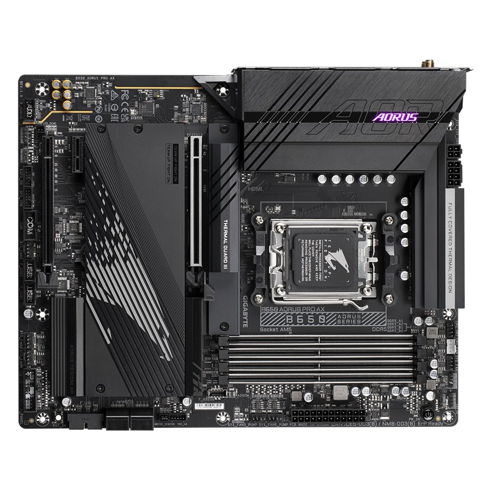 Gigabyte B650 AORUS PRO AX moederbord AMD B650 Socket AM5 ATX RENEWED – 1