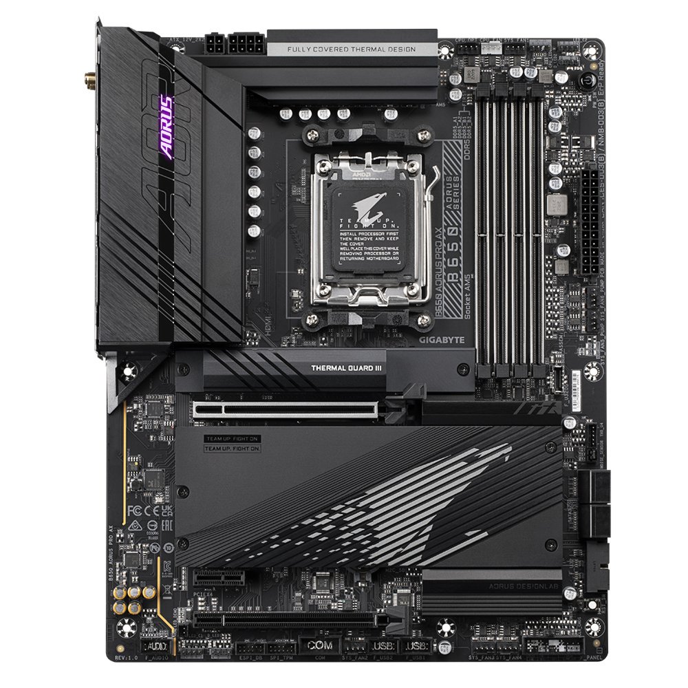 Gigabyte B650 AORUS PRO AX moederbord AMD B650 Socket AM5 ATX RENEWED – 0