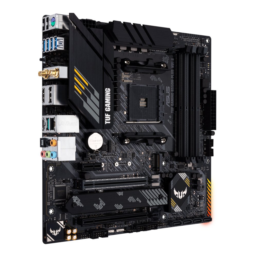 ASUS TUF GAMING B550M-PLUS WIFI II AMD B550 Socket AM4 micro ATX – 1