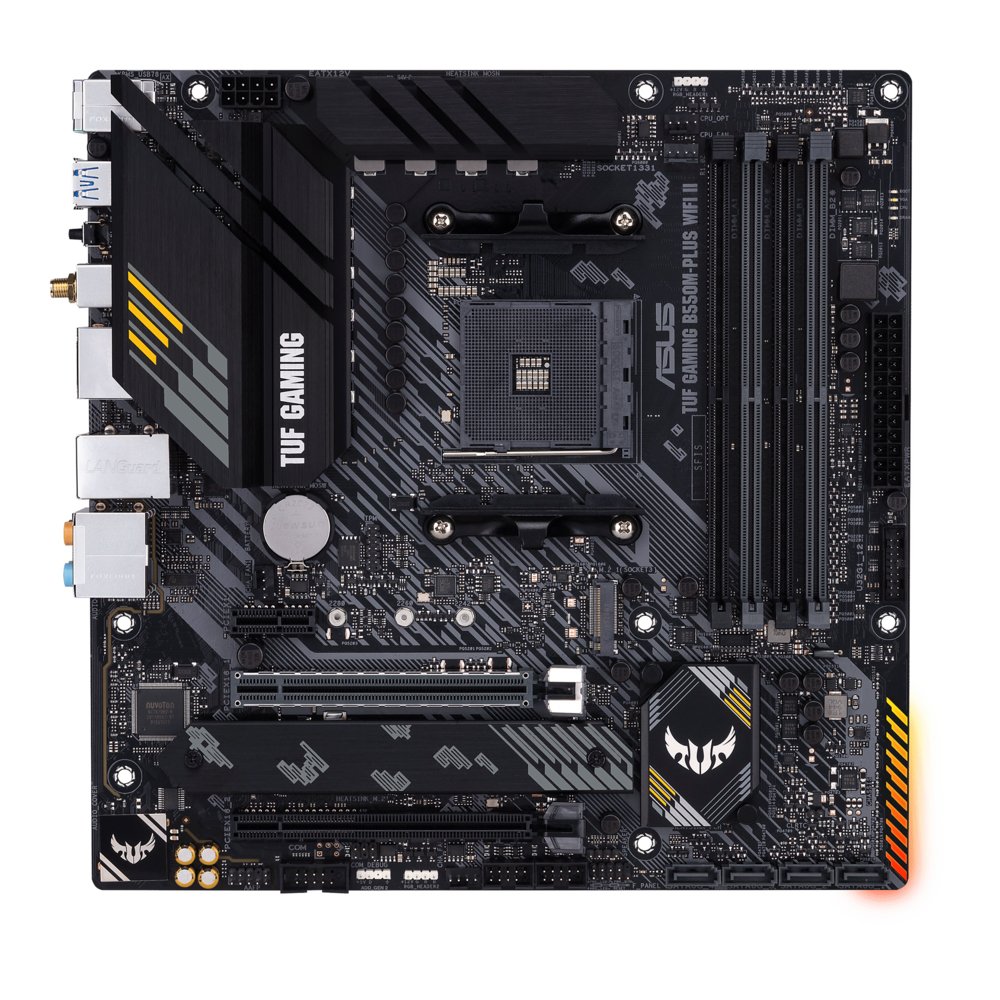 ASUS TUF GAMING B550M-PLUS WIFI II AMD B550 Socket AM4 micro ATX – 0