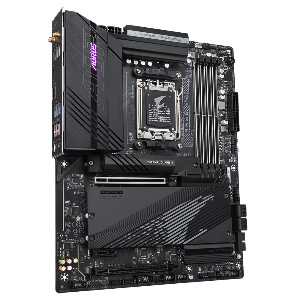 Gigabyte B650 AORUS PRO AX moederbord AMD B650 Socket AM5 ATX RENEWED – 2