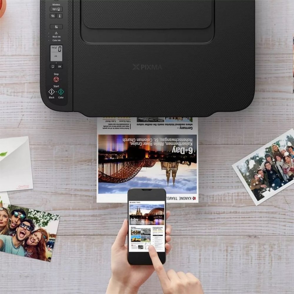 Canon PIXMA TS3550i AIO Inkjet Zwart Scannen Kopiëren WiFi – 6