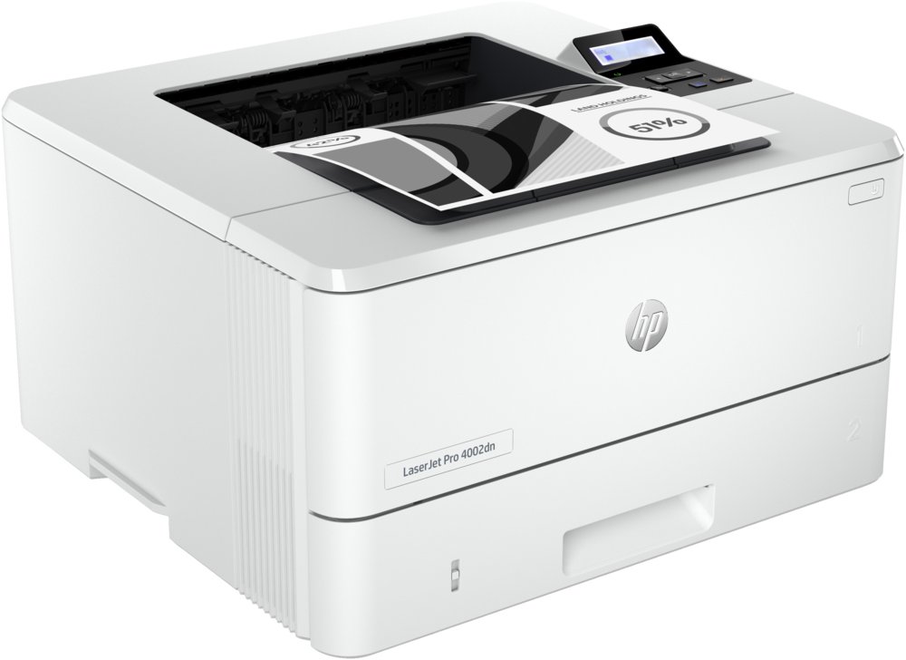 HP LaserJet Pro 4002dn printer, Zwart-wit, Printer voor Kleine en middelgrote ondernemingen, Print, Dubbelzijdig printen; Eerste pagina snel gereed; Energiezuinig; Compact formaat; Optimale beveiliging – 3