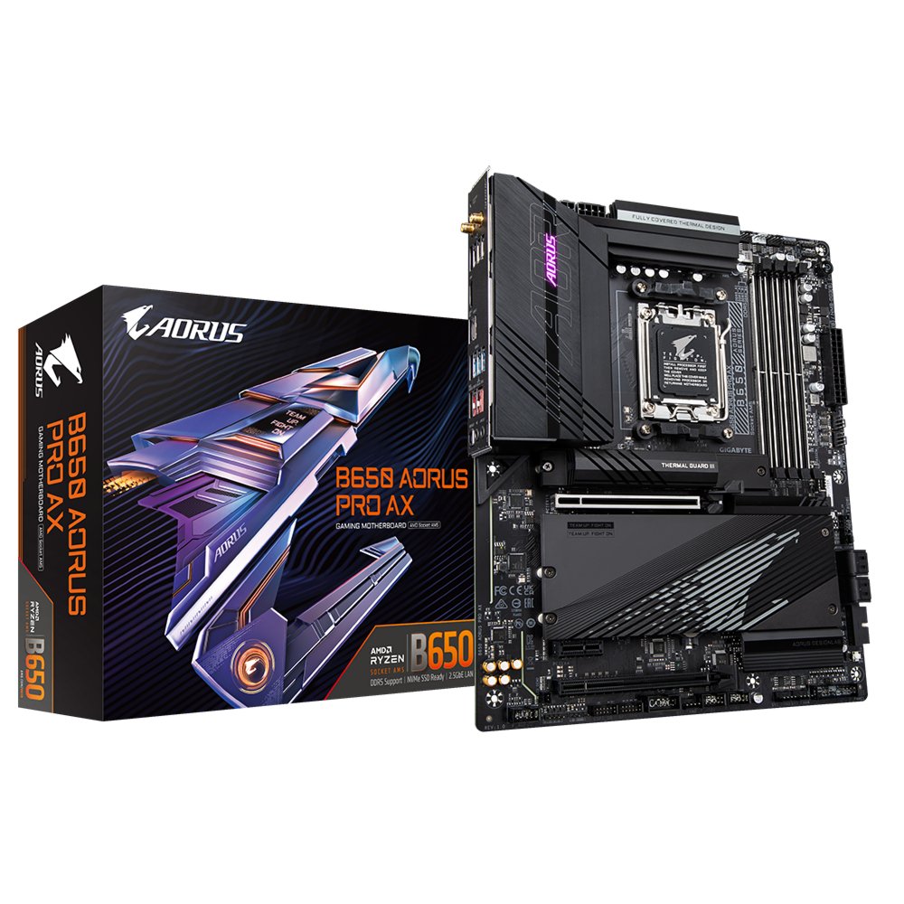 Gigabyte B650 AORUS PRO AX moederbord AMD B650 Socket AM5 ATX RENEWED – 5