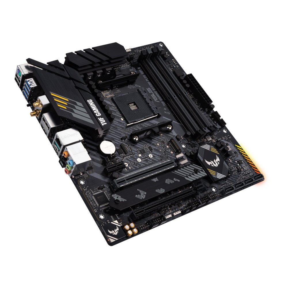 ASUS TUF GAMING B550M-PLUS WIFI II AMD B550 Socket AM4 micro ATX – 3