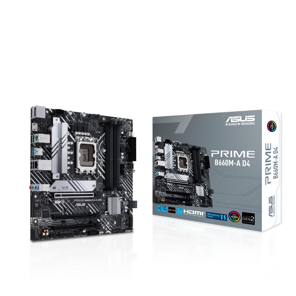 ASUS PRIME B660M-A D4 Intel B660 LGA 1700 micro ATX RETURNED – 5