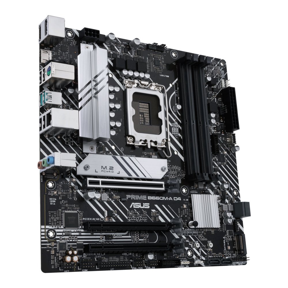 ASUS PRIME B660M-A D4 Intel B660 LGA 1700 micro ATX RETURNED – 0