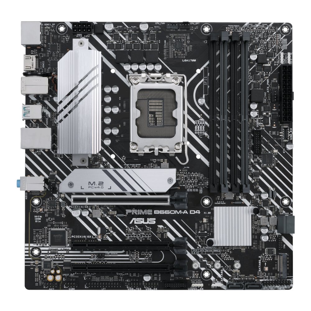 ASUS PRIME B660M-A D4 Intel B660 LGA 1700 micro ATX RETURNED – 1