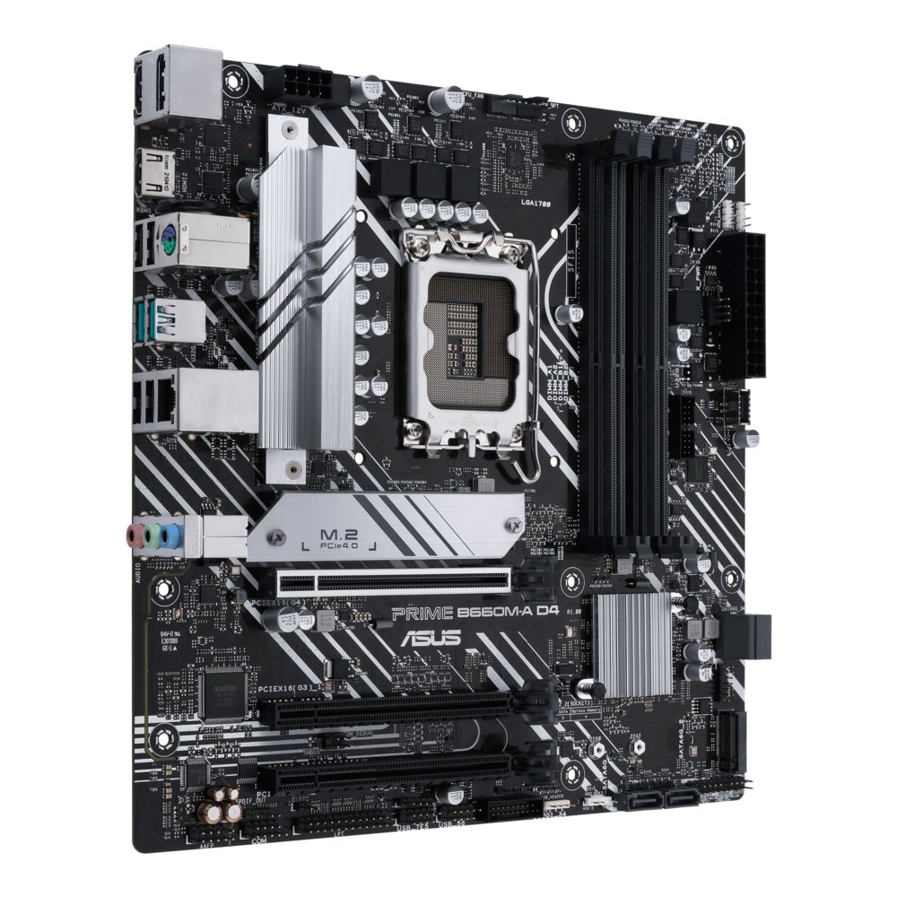 ASUS PRIME B660M-A D4 Intel B660 LGA 1700 micro ATX RETURNED – 2