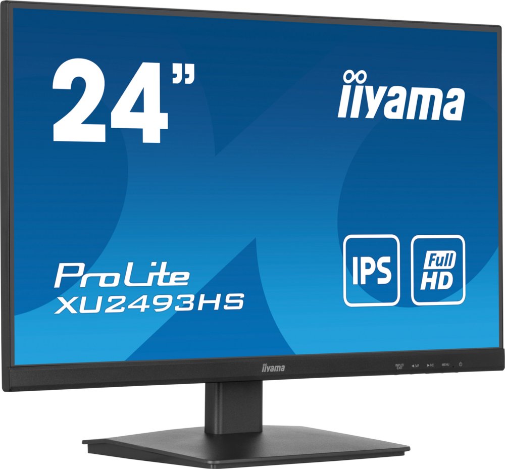 MON Iiyama 24inch Full-HD LED Zwart XU2493HS-B6 monitor – 6