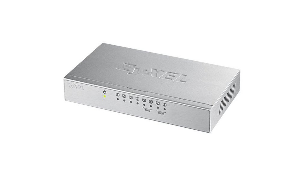 Zyxel GS-108B V3 Unmanaged L2+ Gigabit Ethernet (10/100/1000) Zilver – 0