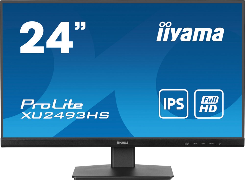 MON Iiyama 24inch Full-HD LED Zwart XU2493HS-B6 monitor – 7