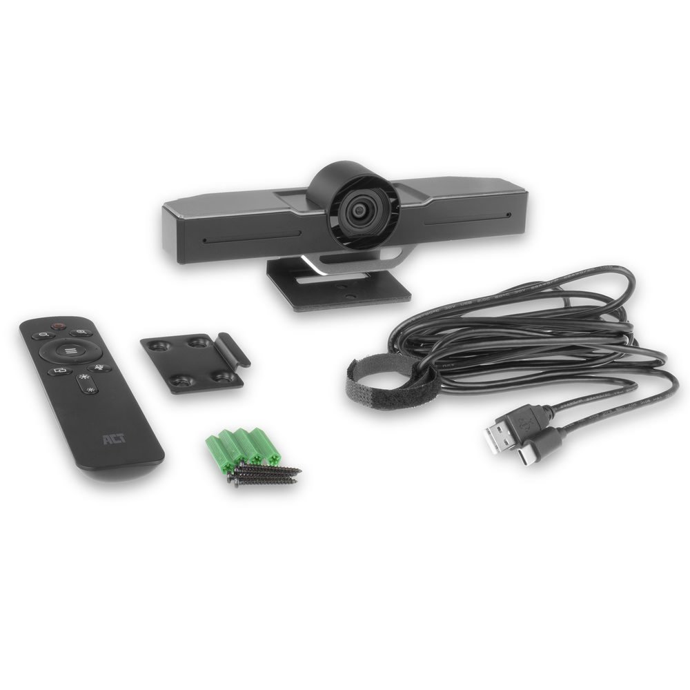 ACT AC7990 camera voor videoconferentie 2 MP Zwart 1920 x 1080 Pixels 30 fps CMOS 25,4 / 2,8 mm (1 / 2.8″) RETURNED – 3