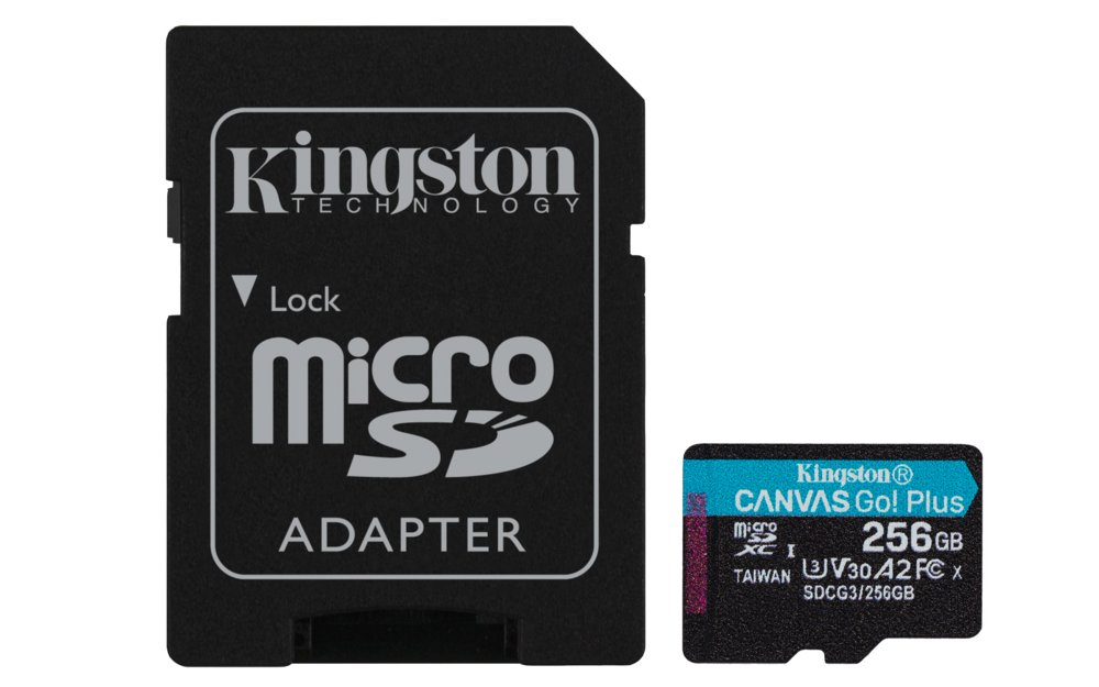 Kingston Technology Canvas Go! Plus 256 GB SD UHS-I Klasse 10 – 0