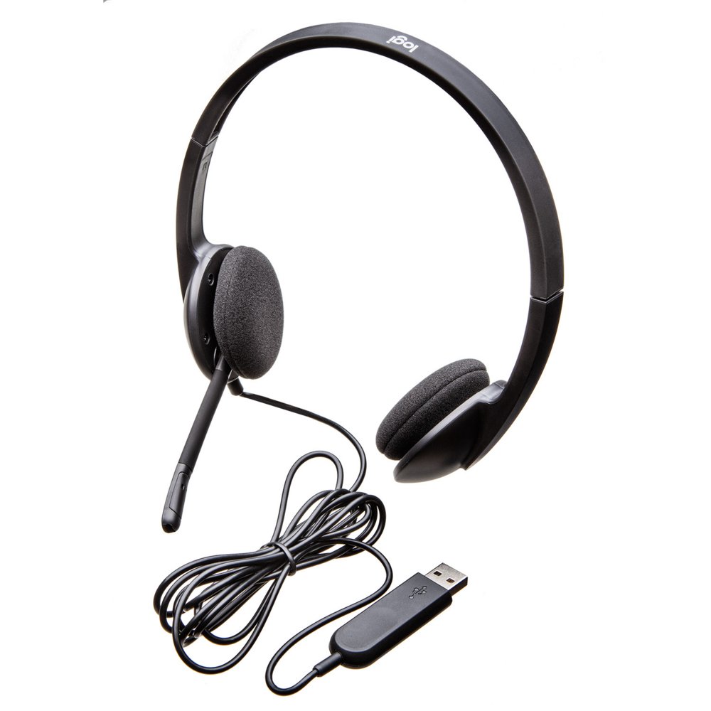 Logitech H340 USB Computer Headset Met digitale audio – 9