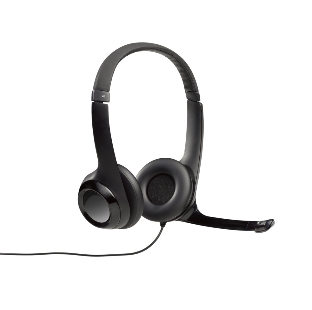 Logitech H390 USB Computer Headset Met rijke digitale audio en knoppen op de draad – 0