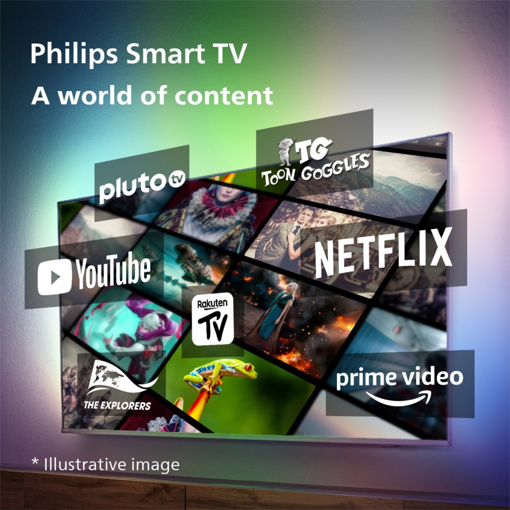 Philips 50PUS7608/12 50Inc 3840×2160 (4K) Smart CI+ 3 x HDMI – 3