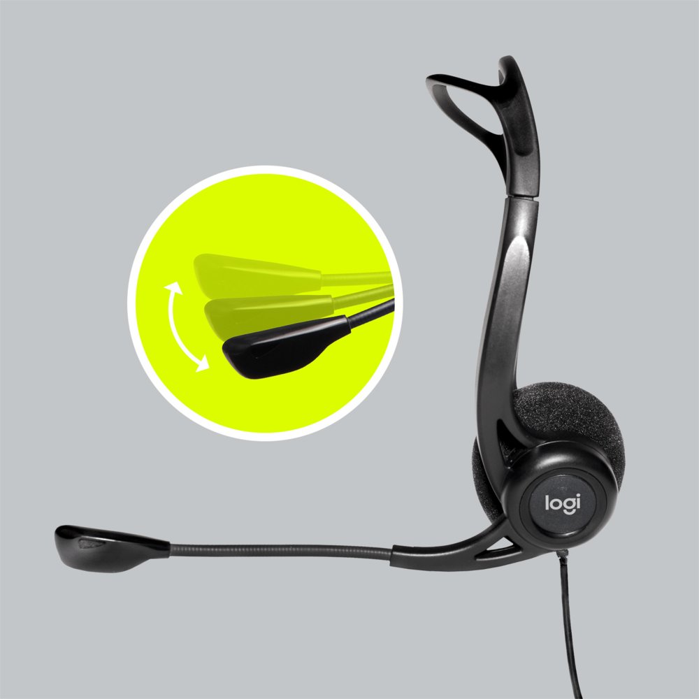 Logitech 960 USB Headset Hoofdband Zwart – 9