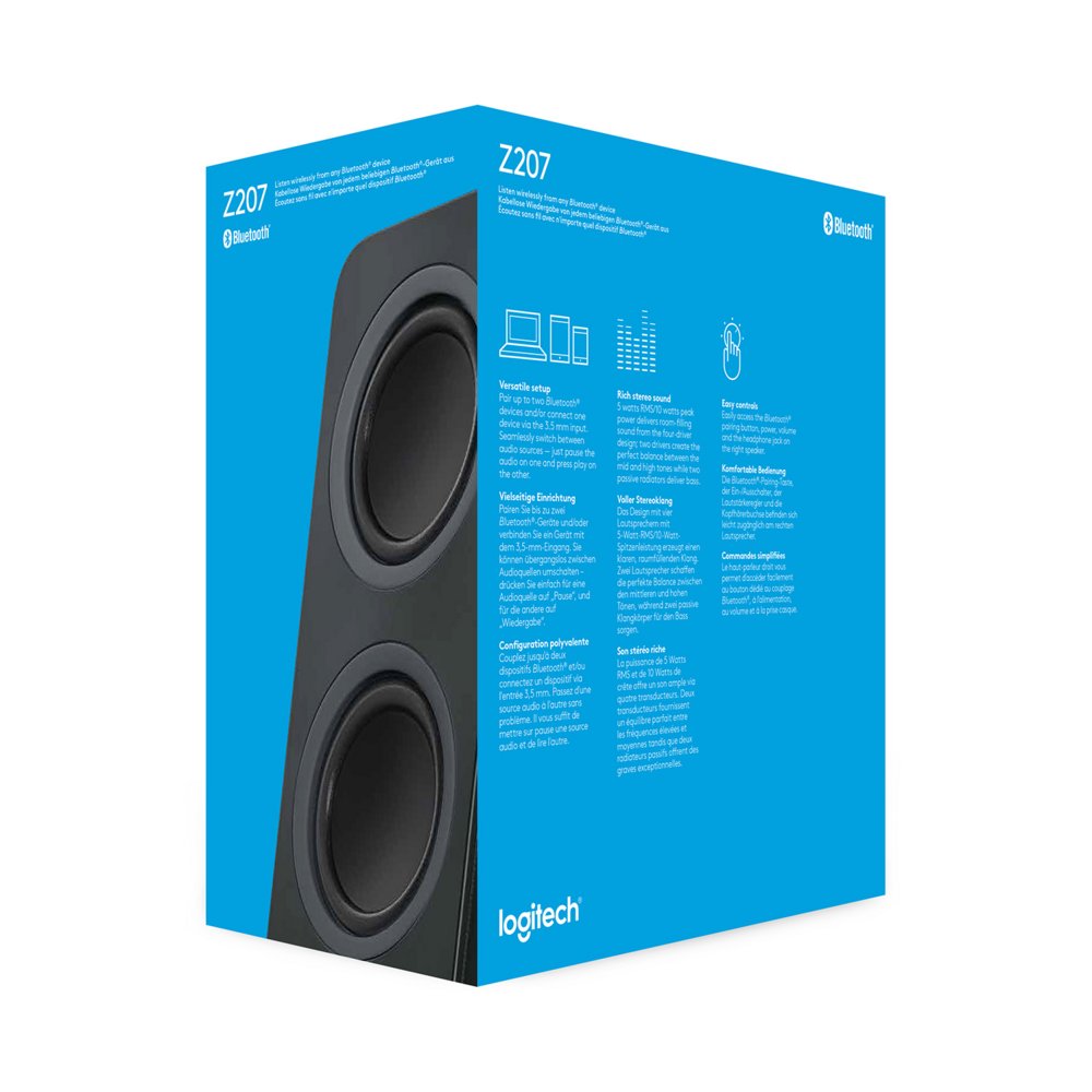 Logitech Z207 Bluetooth-computerspeakers – 8