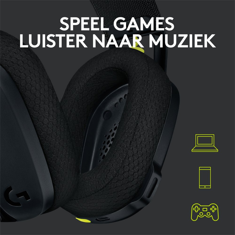 Logitech G G435 Headset Draadloos Hoofdband Gamen Bluetooth Zwart – 13