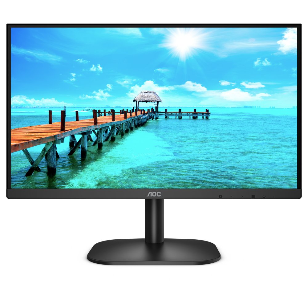 AOC B2 24B2XDM computer monitor 60,5 cm (23.8″) 1920 x 1080 Pixels Full HD LCD Zwart – 1