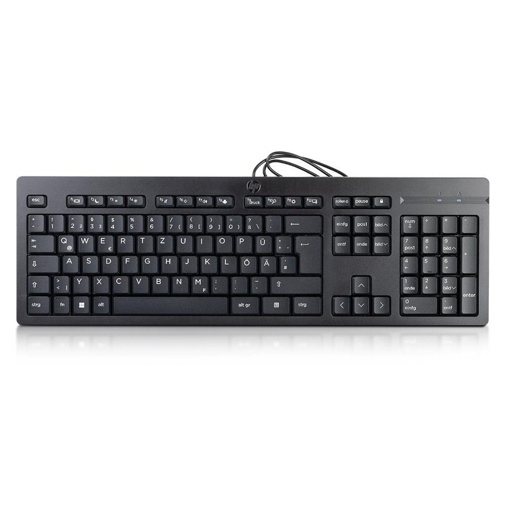 HP 125 Wired USB Keyboard QWERTZ – 0