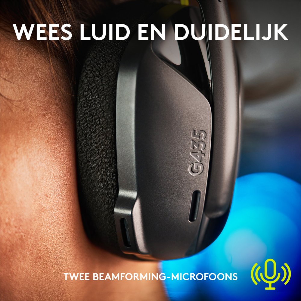 Logitech G G435 Headset Draadloos Hoofdband Gamen Bluetooth Zwart – 20