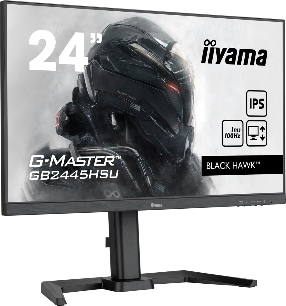 iiyama G-MASTER GB2445HSU-B1 computer monitor 61 cm (24″) 1920 x 1080 Pixels Full HD LED Zwart – 1