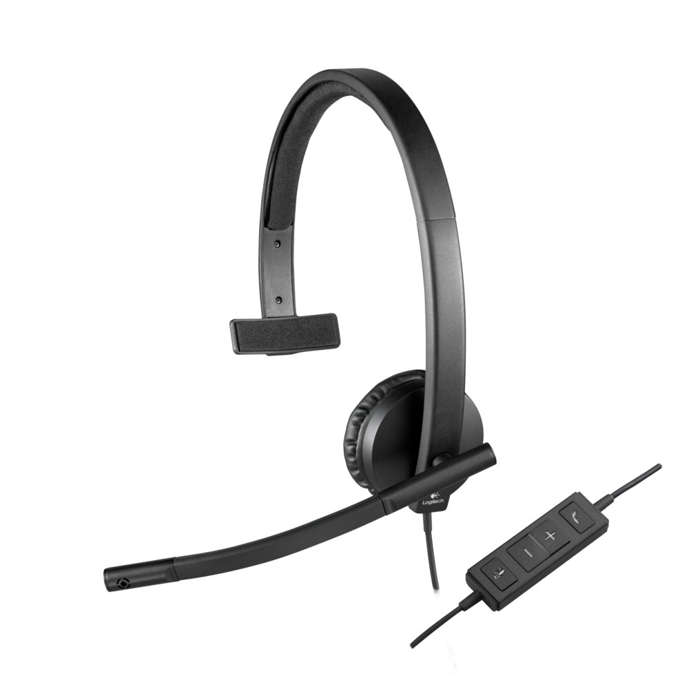 Logitech H570e Headset Hoofdband Zwart – 0