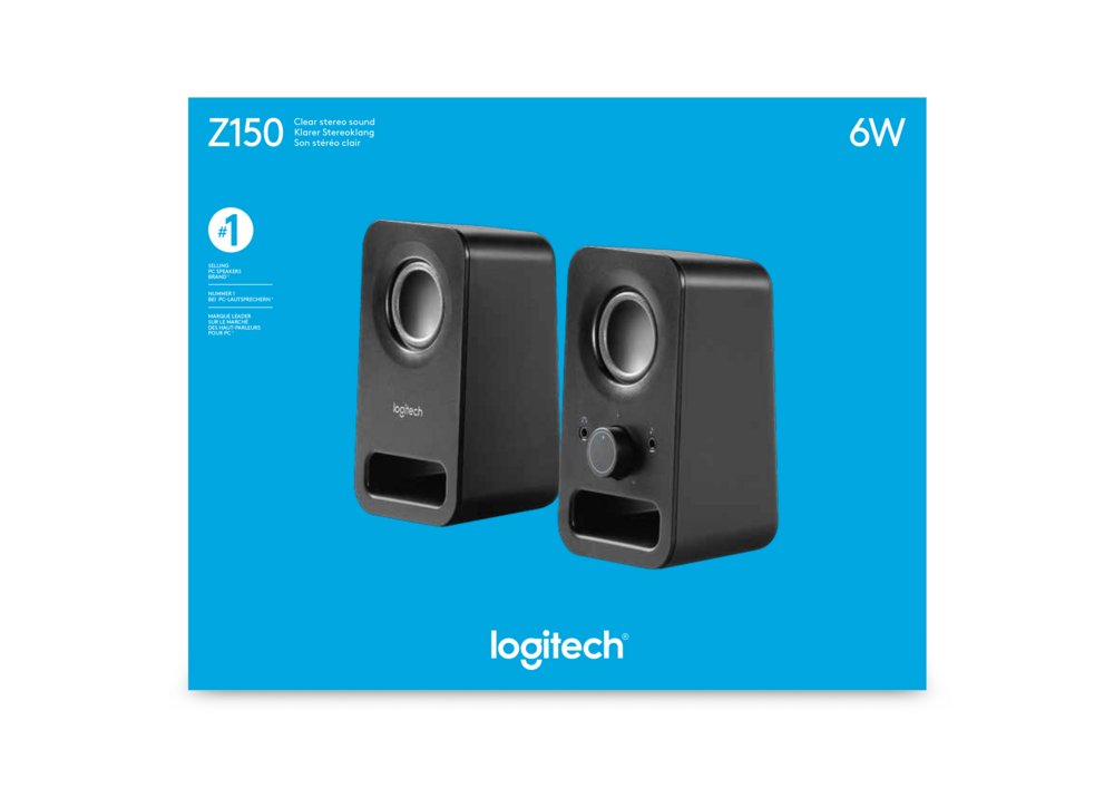 Logitech Z150 Stereo Speakers Helder stereogeluid – 6