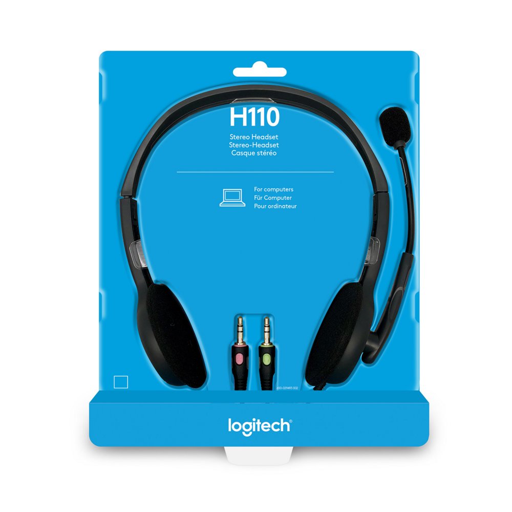 Logitech H110 headset – 6