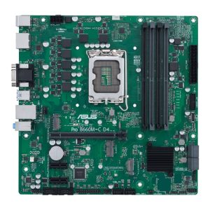 ASUS PRO B660M-C D4-CSM Intel B660 LGA 1700 micro ATX - Afbeelding 1